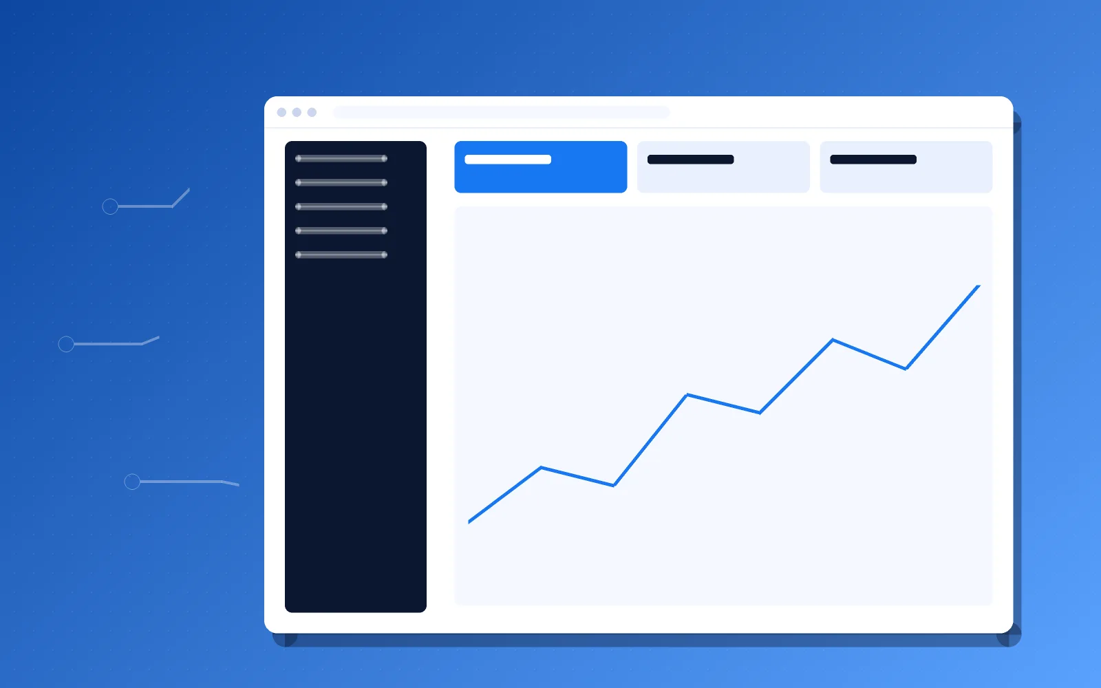 Abstract chart illustration